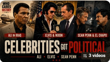 Celebrities Getting Political playlist thumbnail